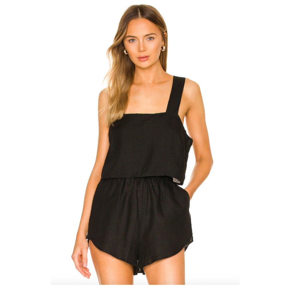NWT Revolve Vitamin A Tallows Short and Crop Top Set $165 XS